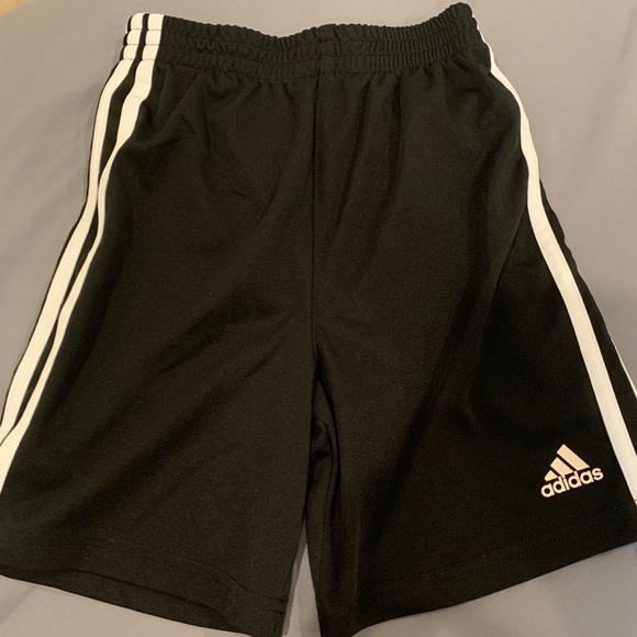 boys black adidas shorts